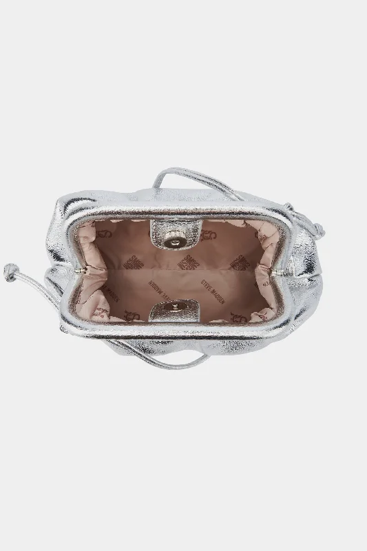 NIKKI-A METALLIC CLUTCH CROSSBODY